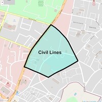 Civil Lines Map
