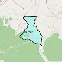 Clement Town Map