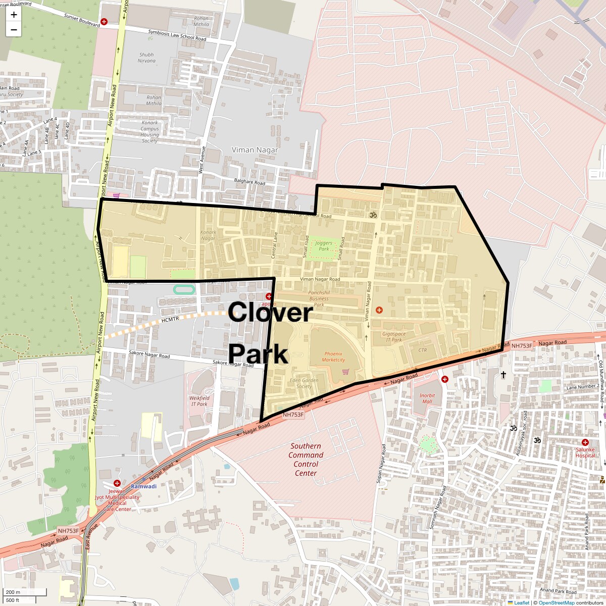 Check Time Travel of Clover Park, Pune