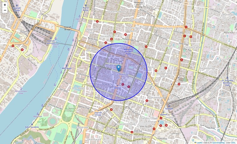 Location Map of Colootola