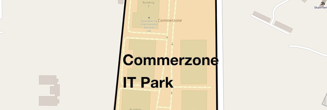 Location Map of Commerzone It Park, Pune