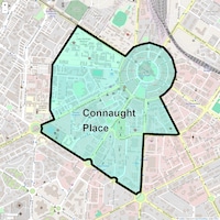 Connaught Place Map