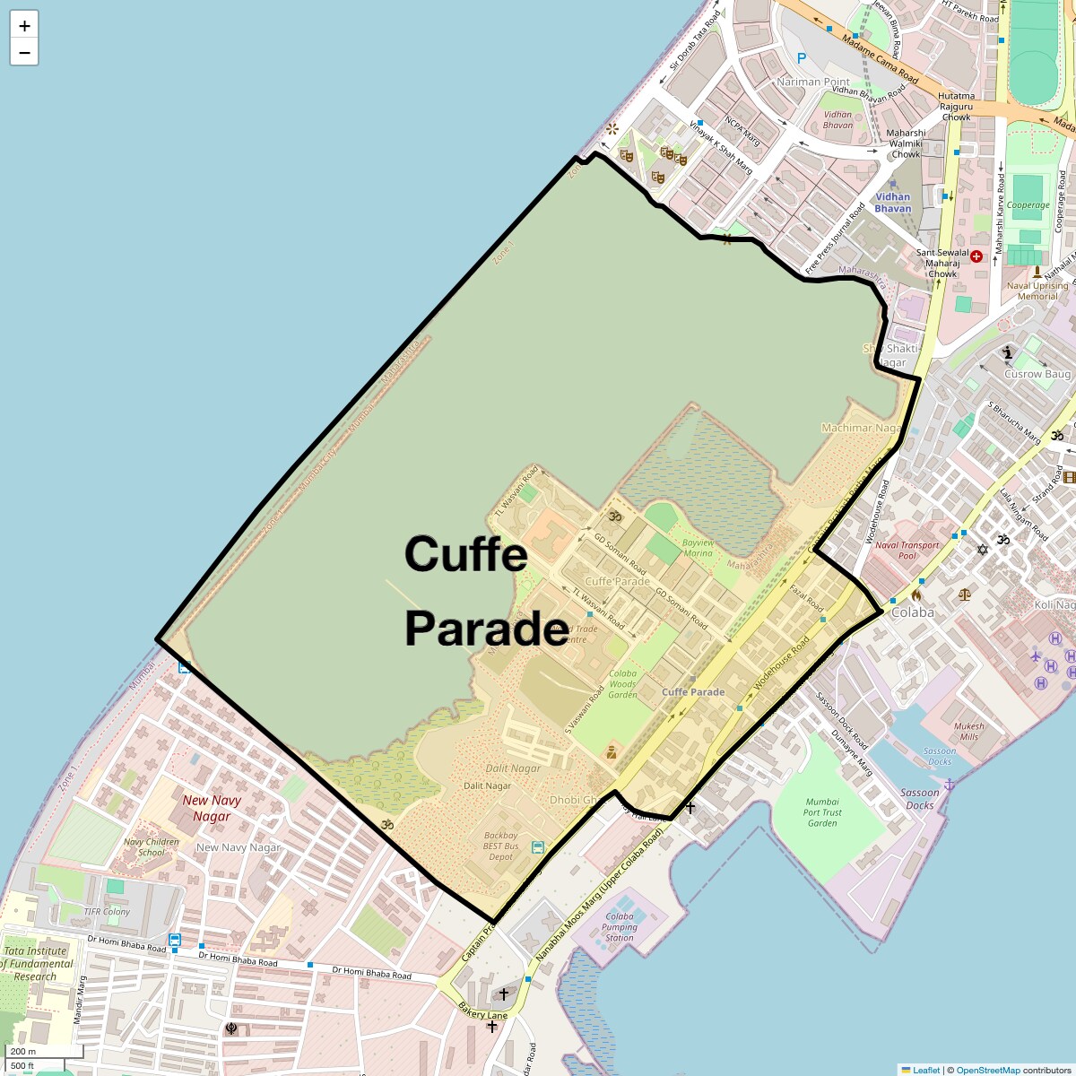 Check Time Travel of Cuffe Parade, Mumbai