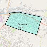 Currency nagar Map
