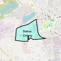 Dabua Colony Map
