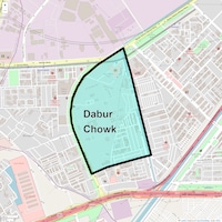Dabur Chowk Map