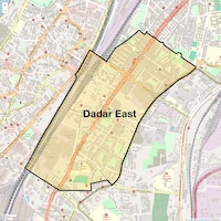 Dadar East Map