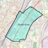 Dadar East Map