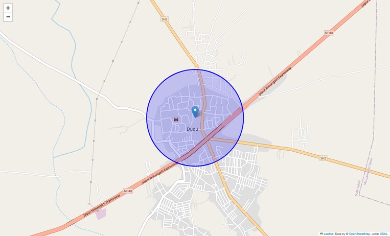 Location Map of Dadu