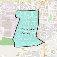 Dahanukar Colony Map