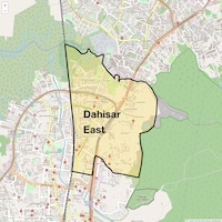 Dahisar East Map