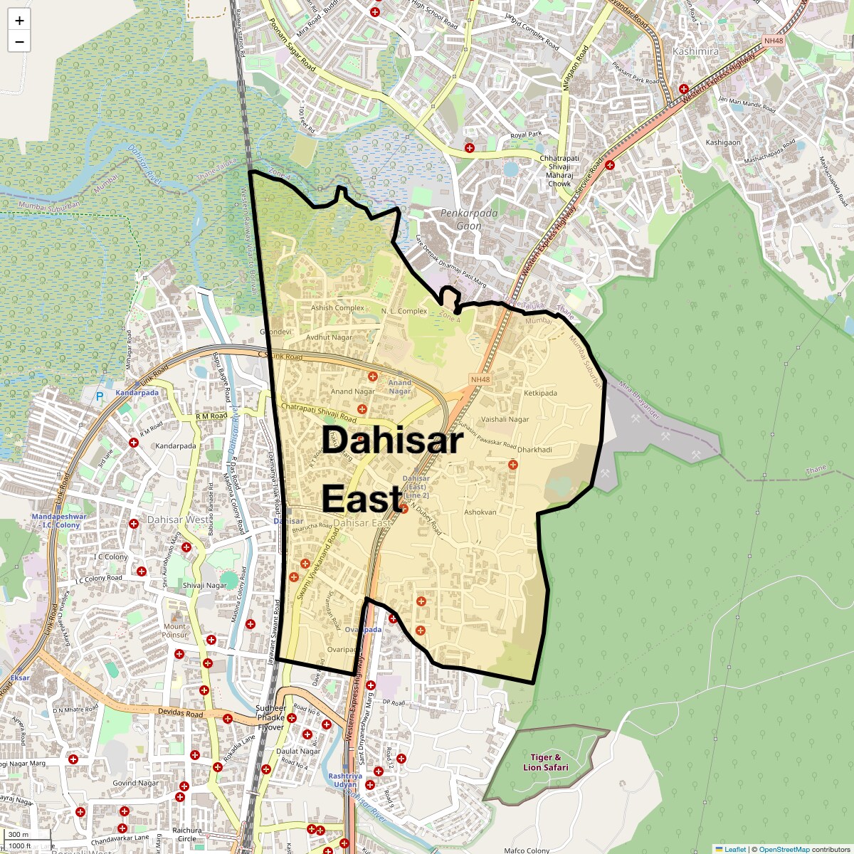 Check Time Travel of Dahisar East, Mumbai