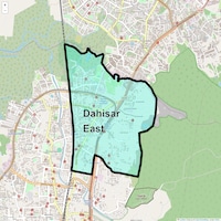 Dahisar East Map