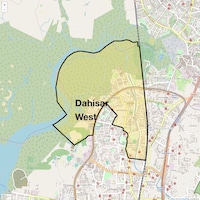 Dahisar West Map