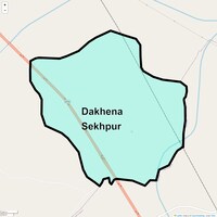 Dakhena Sekhpur Map