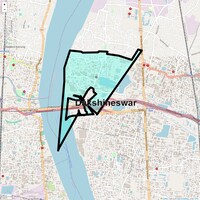 Dakshineswar Map