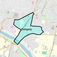 Daliganj Map
