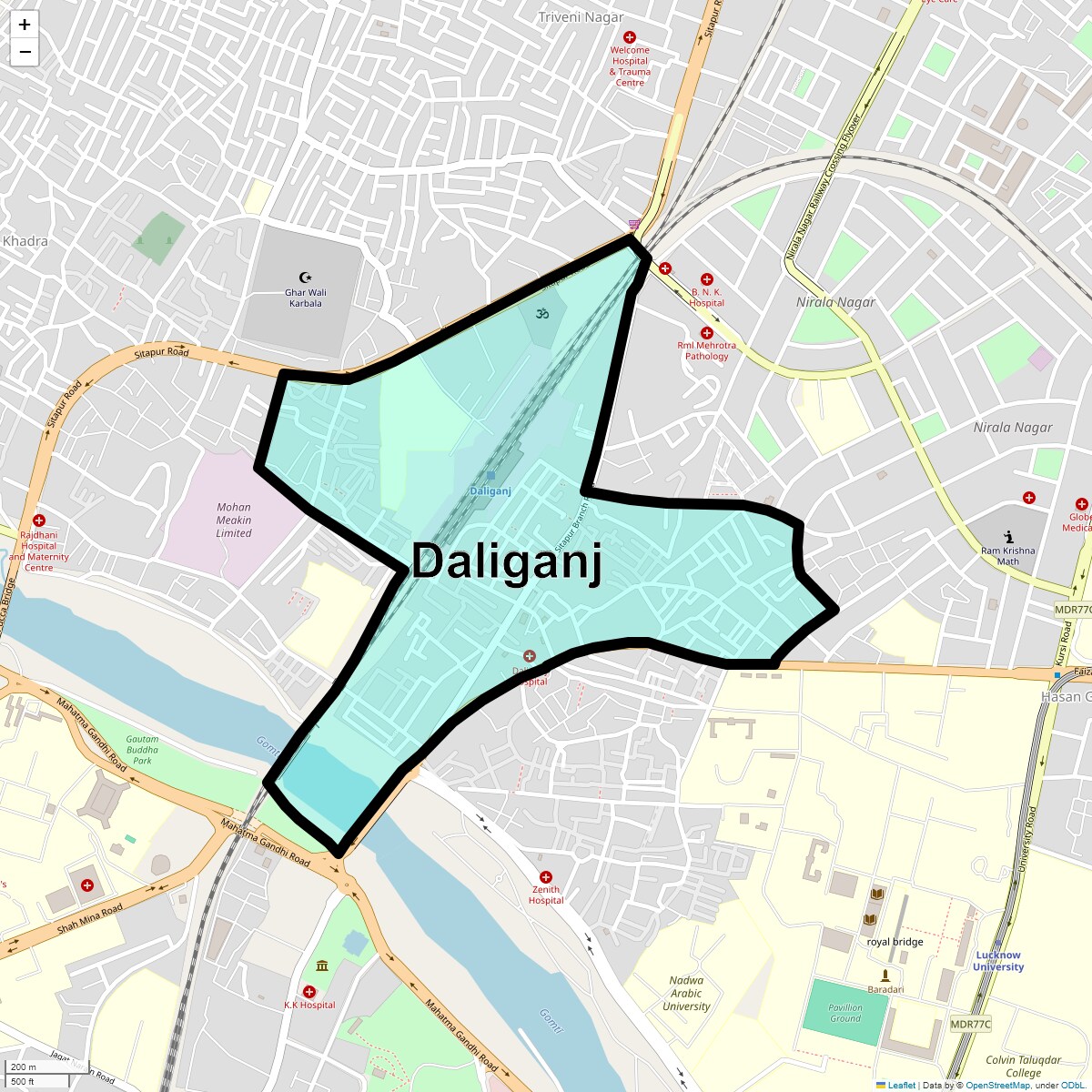 Check Time Travel of Daliganj, Lucknow