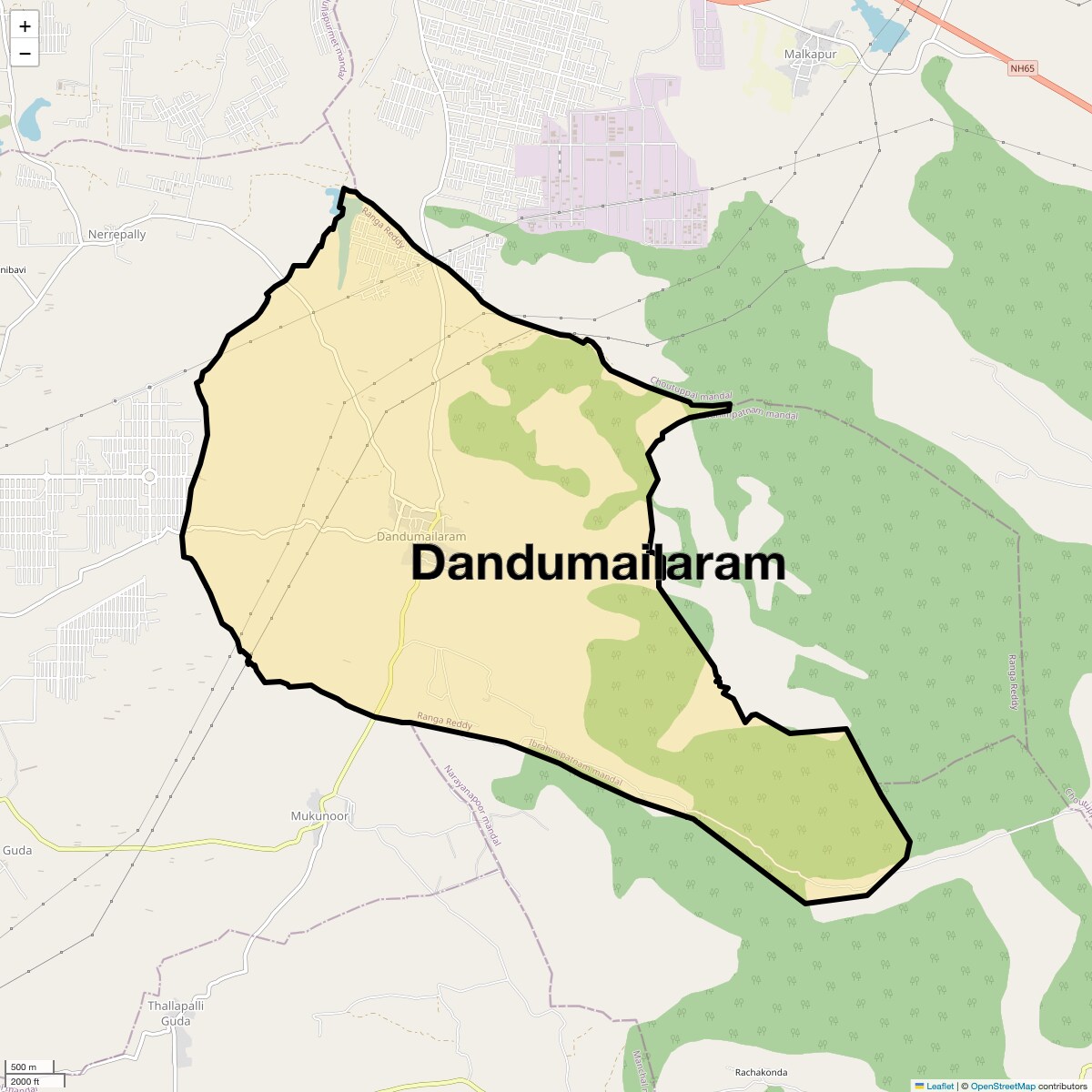 Check Time Travel of Dandumailaram, Hyderabad