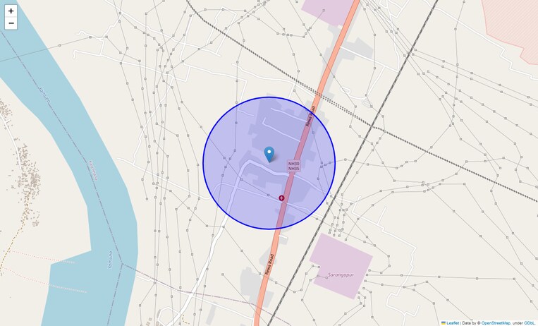 Location Map of Dandupur