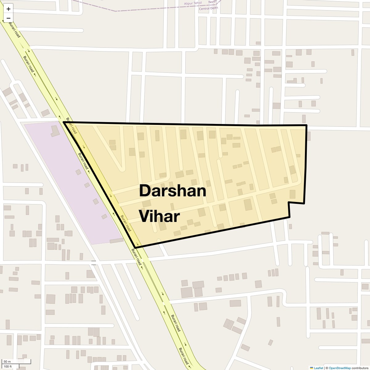 Check Time Travel of Darshan Vihar, Delhi