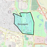 Daryaganj Map
