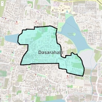 Dasarahalli Map