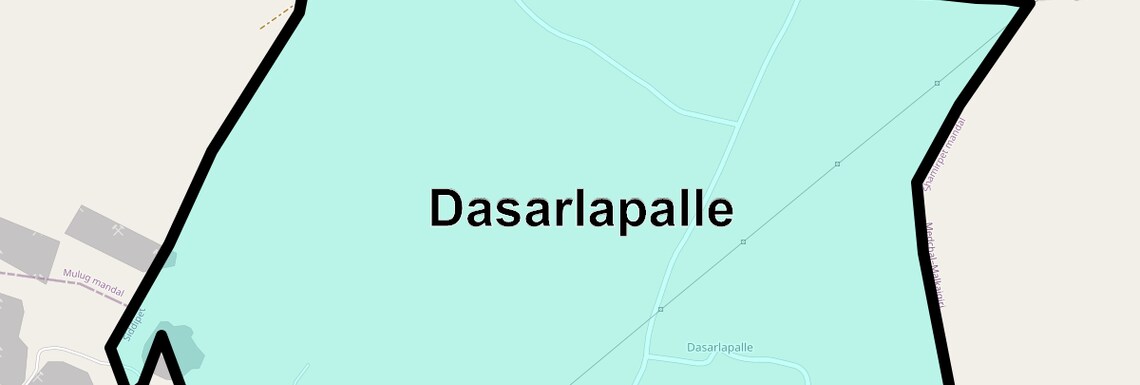 Location Map of Dasarlapalle, Hyderabad