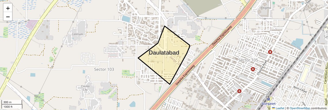 Daulatabad Map