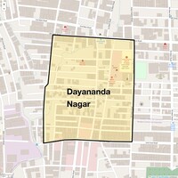 Dayananda Nagar Map
