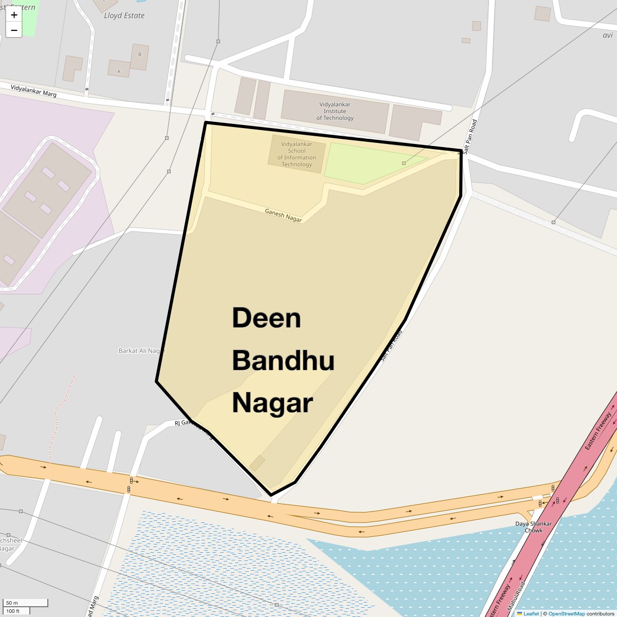 Check Time Travel of Deen Bandhu Nagar, Mumbai