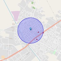 Defence Colony Map