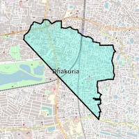 Dhakuria Map