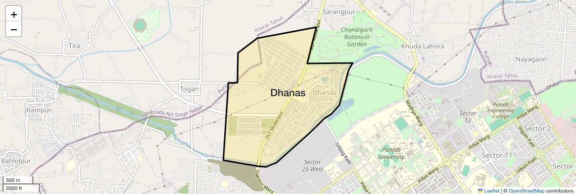 Check Time Travel of Dhanas, Chandigarh