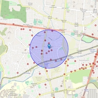 Dharampeth Map