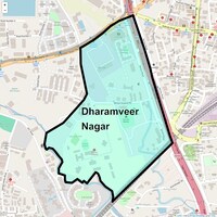 Dharamveer Nagar Map
