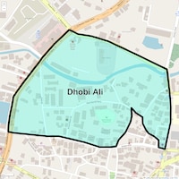 Dhobi Ali Map