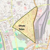 Dhobi Talao Map