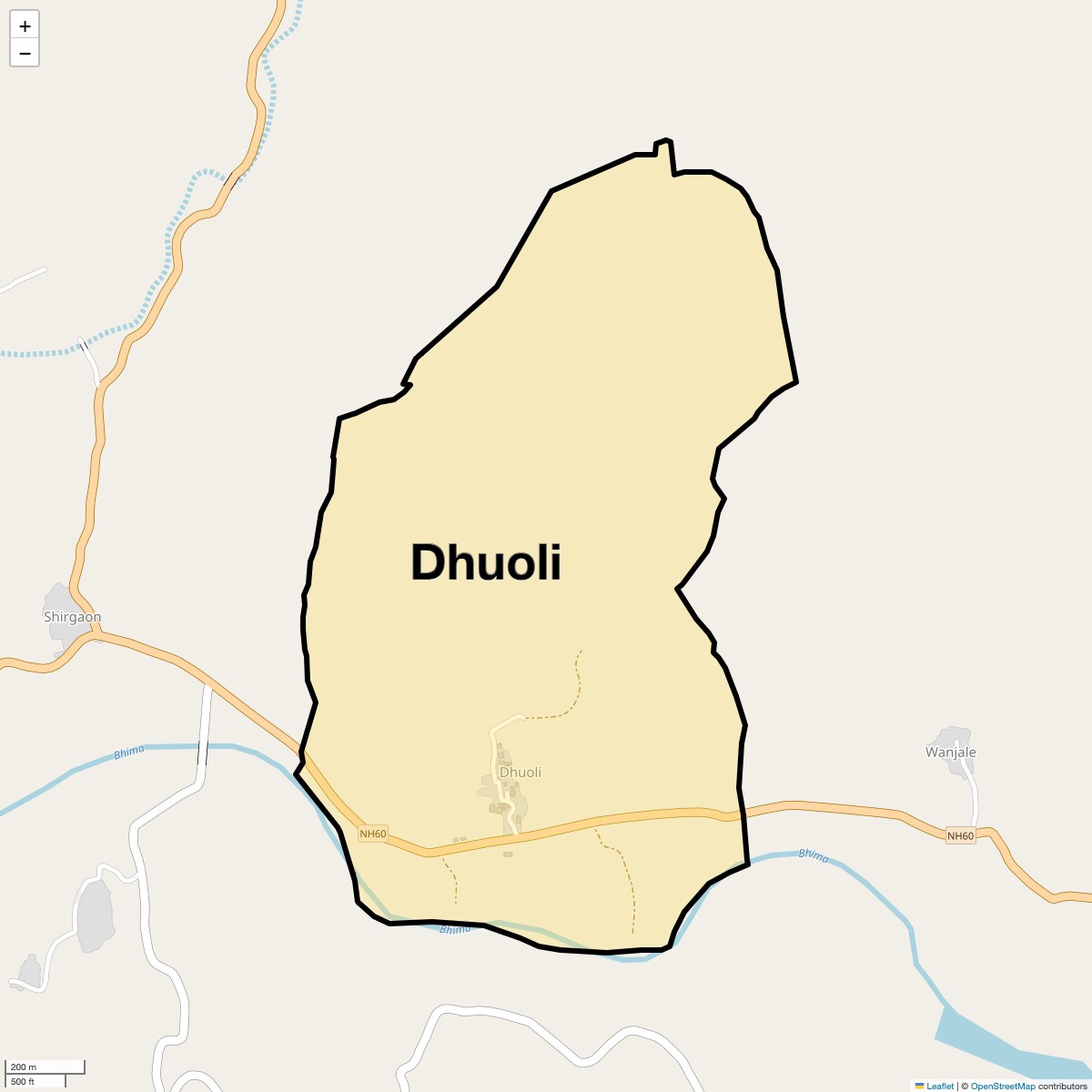 Dhuoli Map