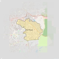 DLF Phase I Map