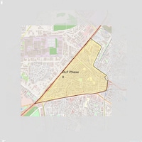DLF Phase II Map