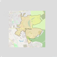 DLF Phase V Map