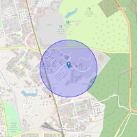 DLF Phase V Map