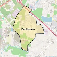 Doddabele Map