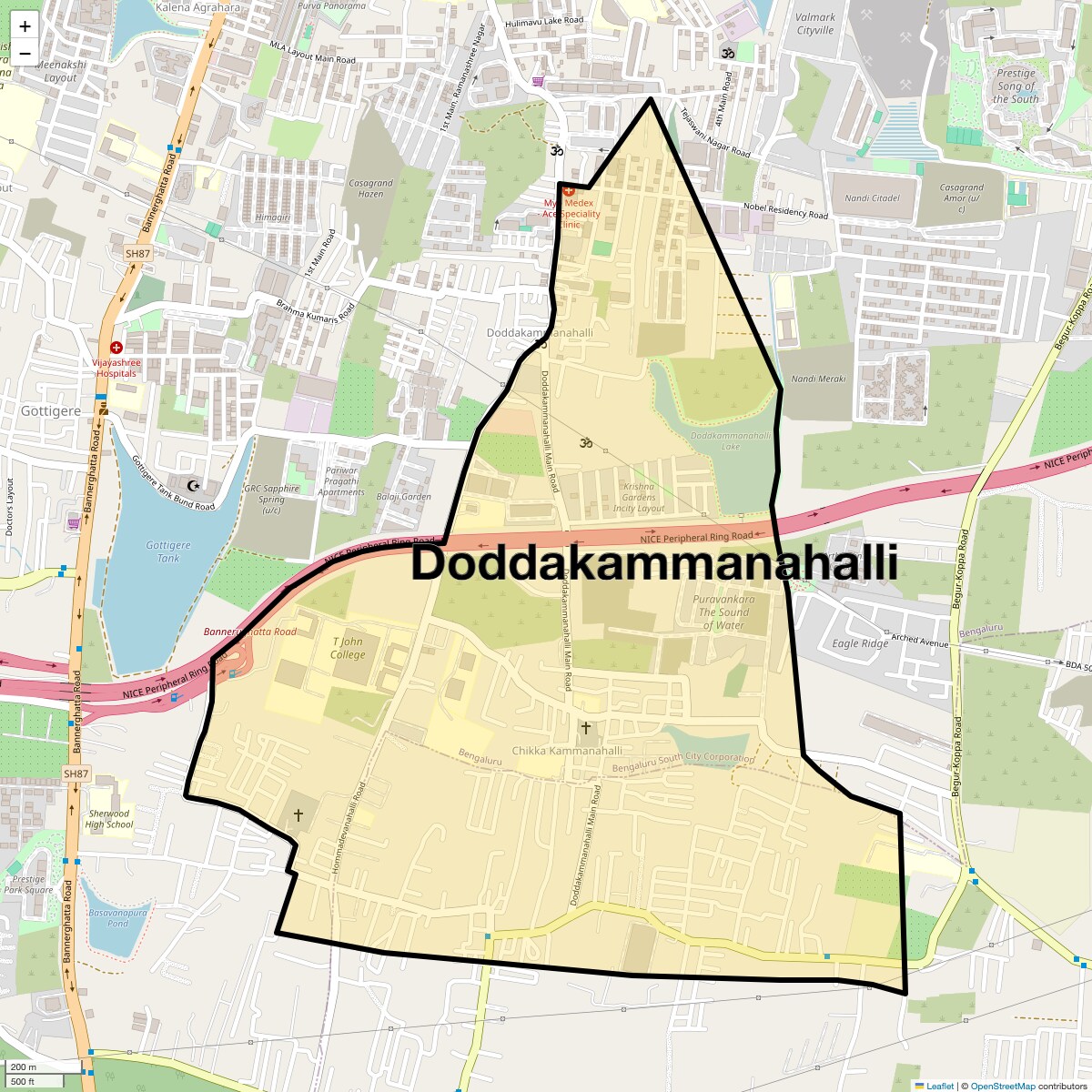 Check Time Travel of Doddakammanahalli, Bangalore