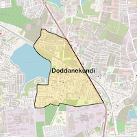 Doddanekundi Map