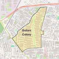Dollars Colony Map