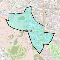 Domlur Map