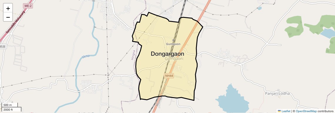 Dongargaon Map