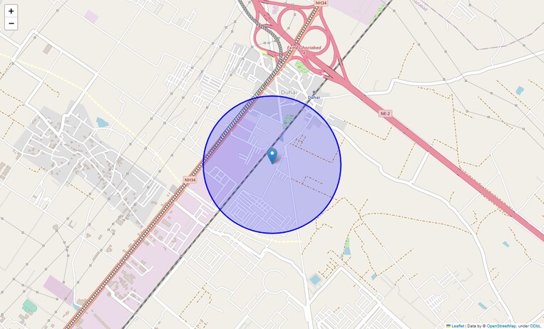Location Map of Doohrioohri